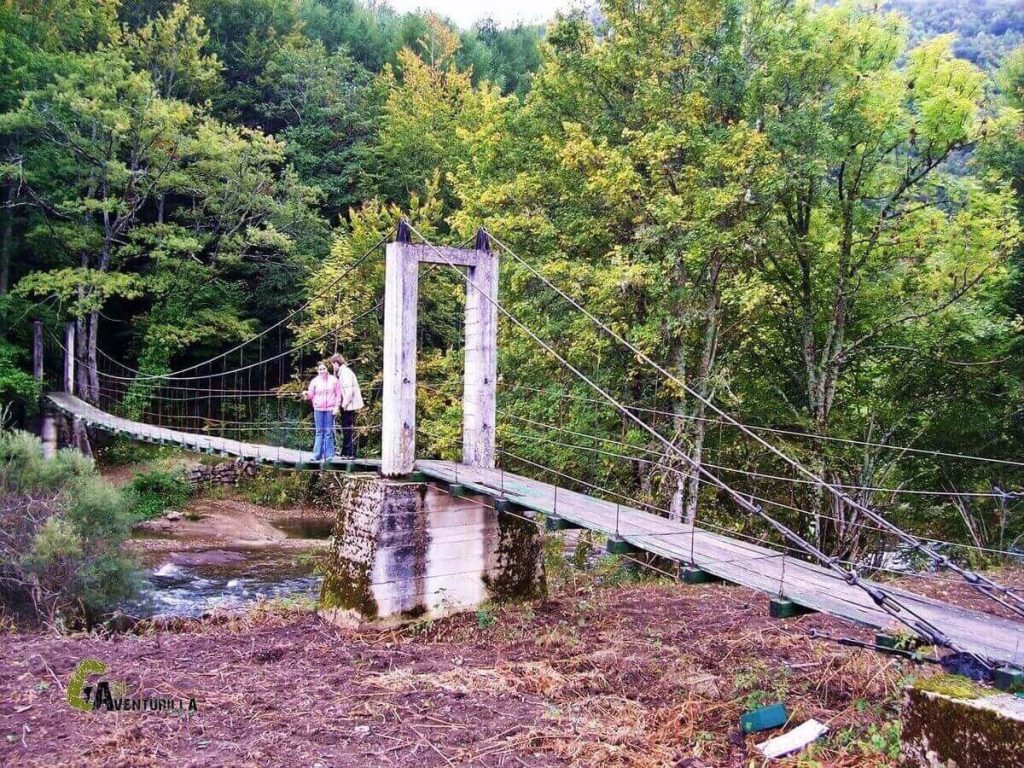 Puente colgante de Orbara