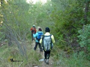 senderismo en Bolulla