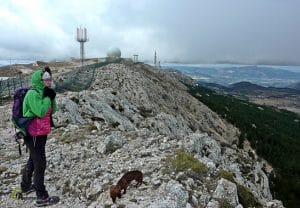 Ascensión al pico Aitana