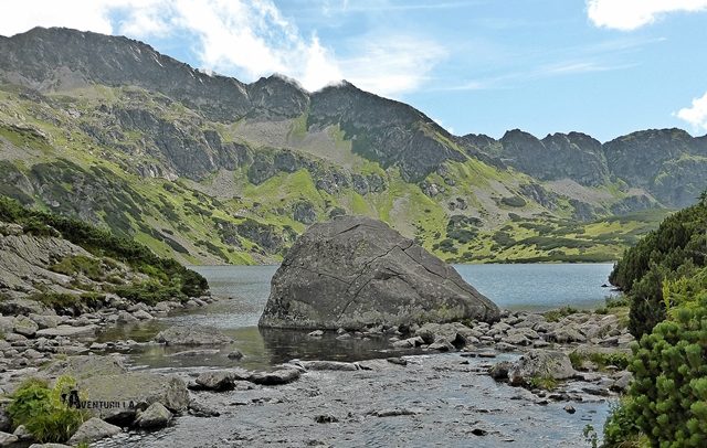 Lago Wielki en los Tatras Polacos