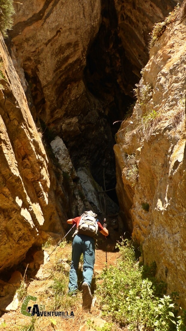 Cueva del sedo de Vibolines