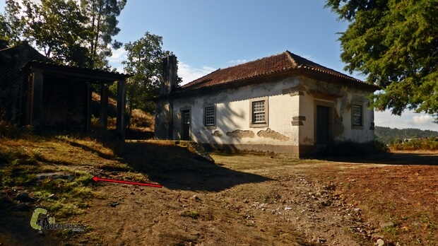 Casa forestal en el Caminho Minhoto Ribeiro