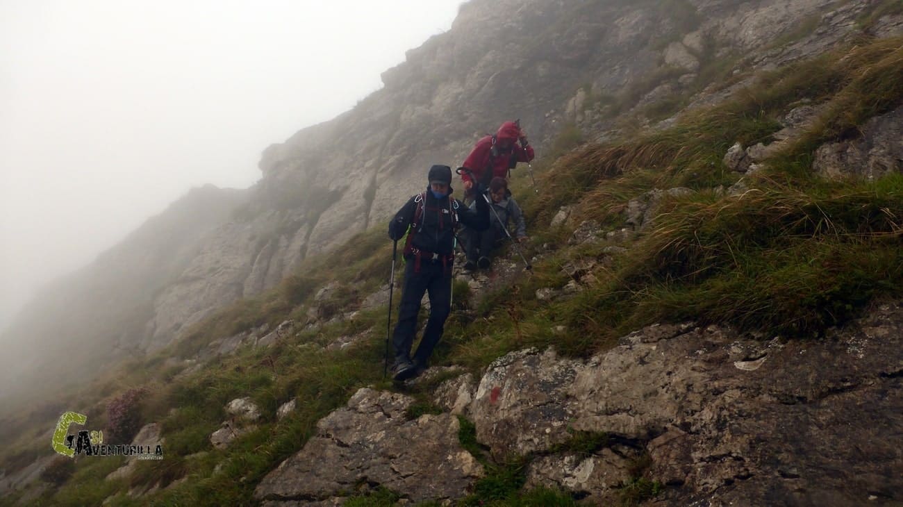 Terminado de bajar del Paso de Arralde