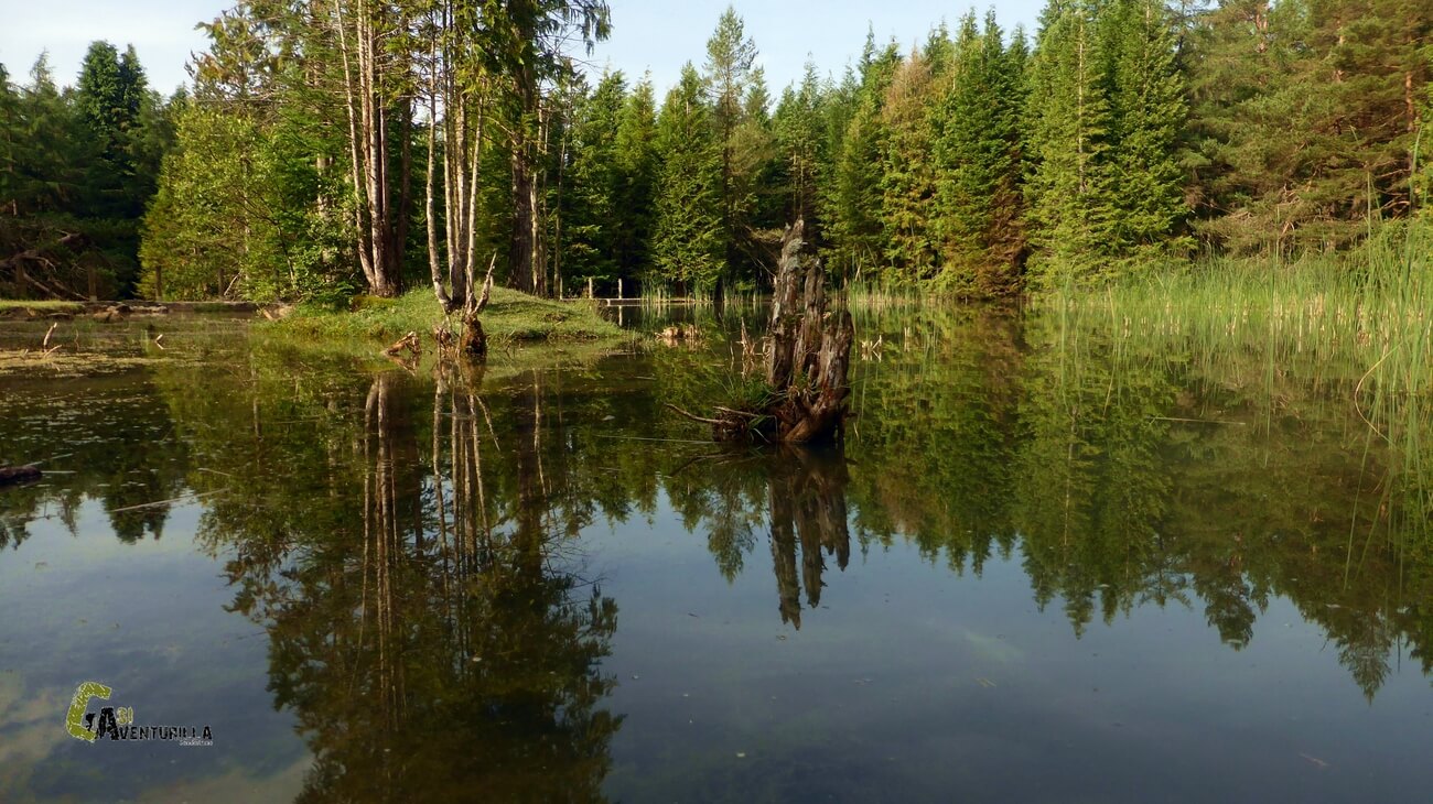 Bello paraje de la balsa de Iturbatz