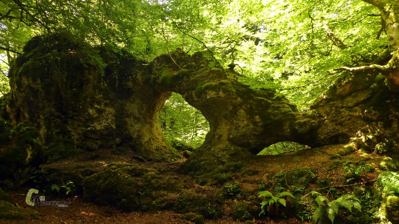 Arco de Zalanportillo en el laberinto de Arno