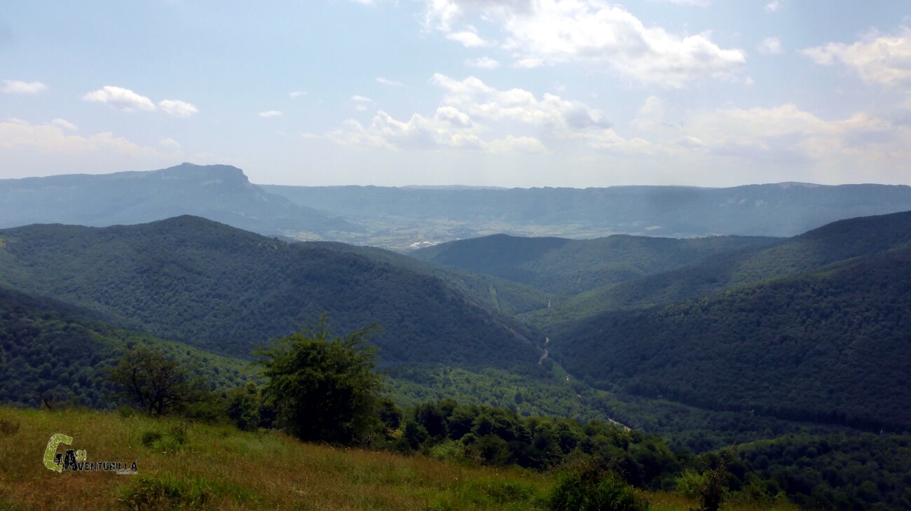 Vistas desde el pico Alleko