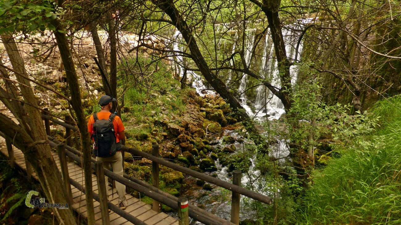 Azud en el nacimiento del rio Zirauntza