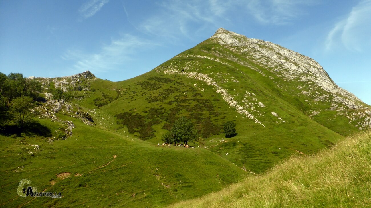 Vistas del pico Txindoki