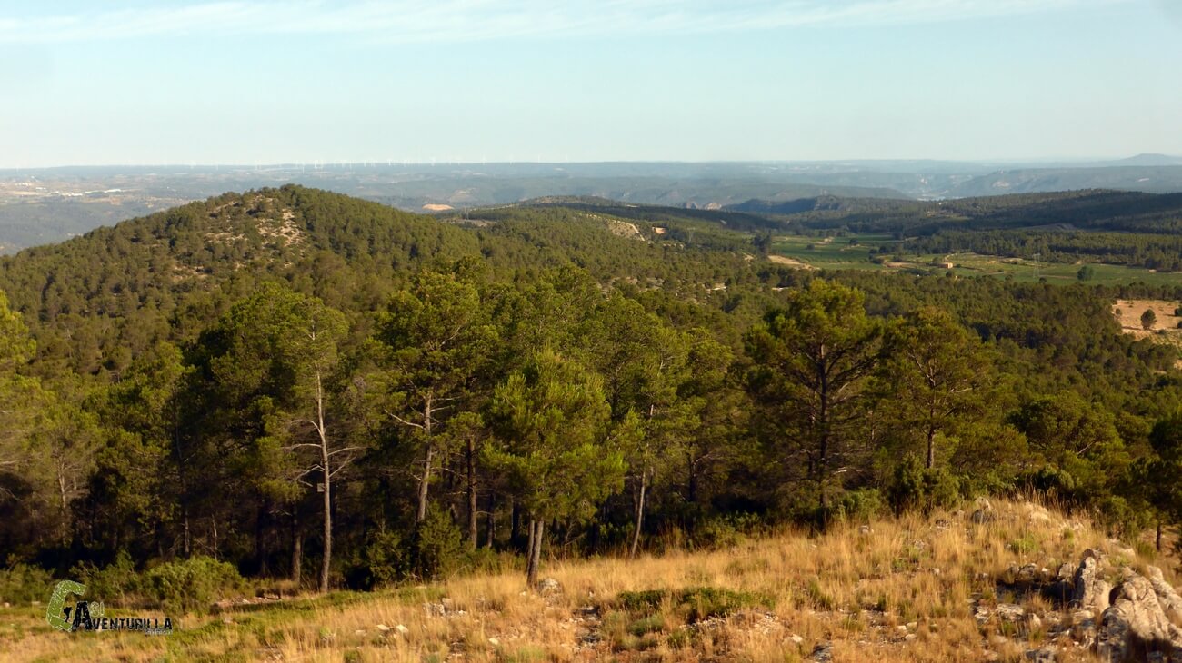 Vistas desde el pico Moluengo