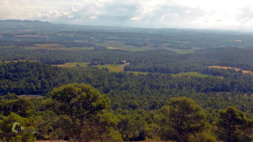 Vistas desde el pico Moluengo