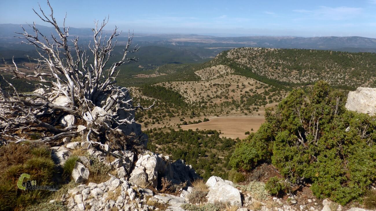 Vistas desde el pico de la Olmedilla