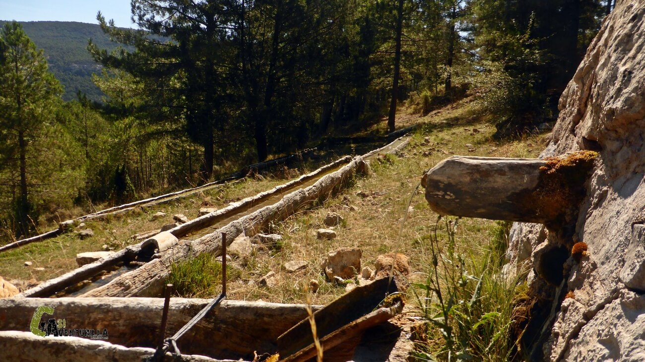 Fuente de los Gamellones en el barranco del Arco