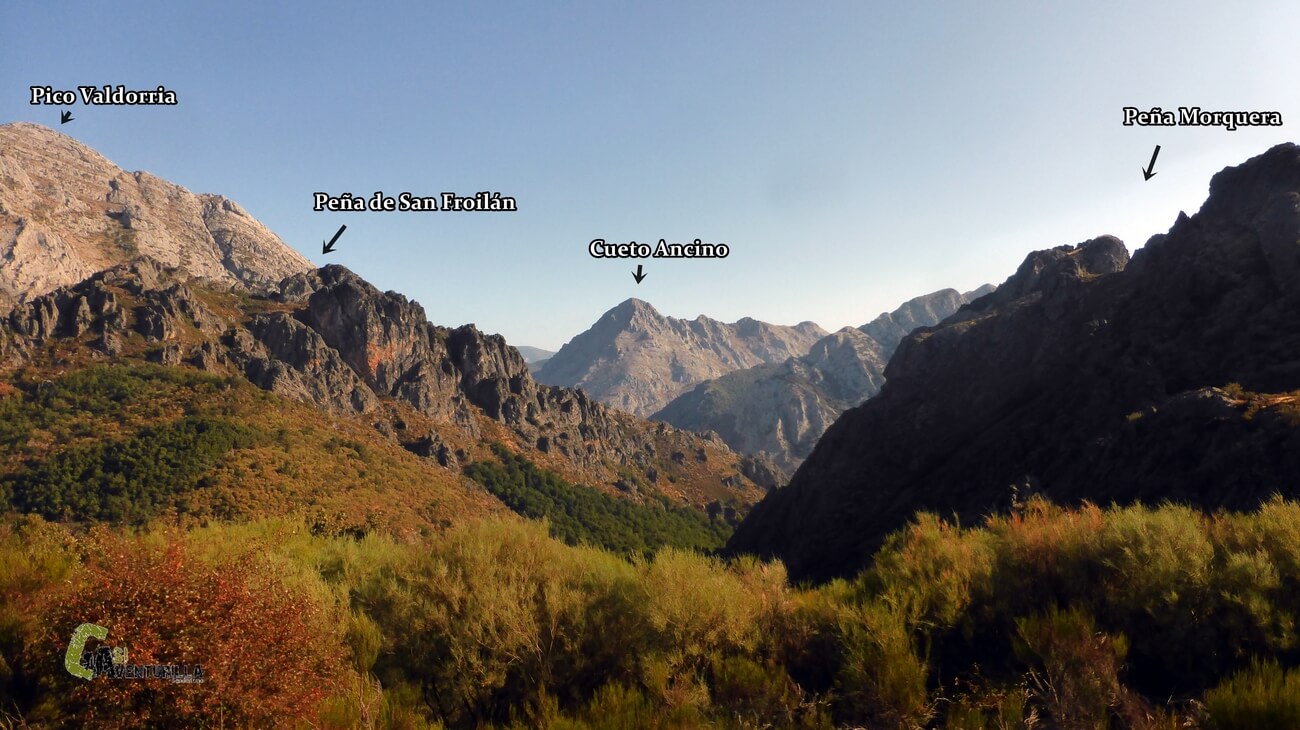 Montañas en el valle de Curueño