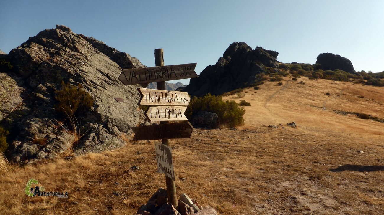 Peña Morquera desde la Collada