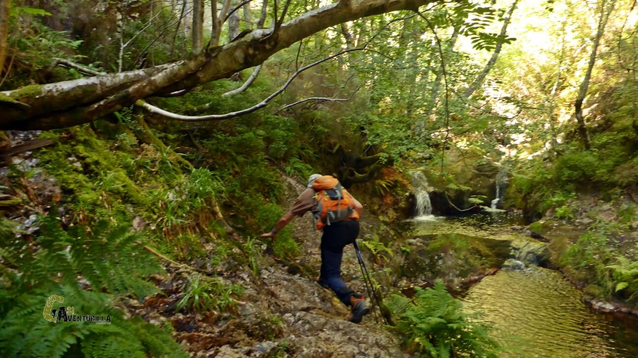 Transcurso por el arroyo de Valdecesar