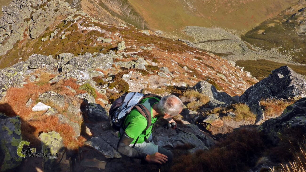 Bajando del pico Torres