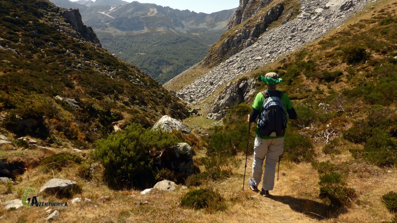 Preparados para descender por el valle del Torres