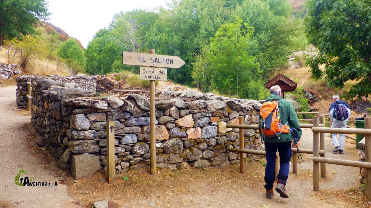 Desvio a la cascada de El Salton