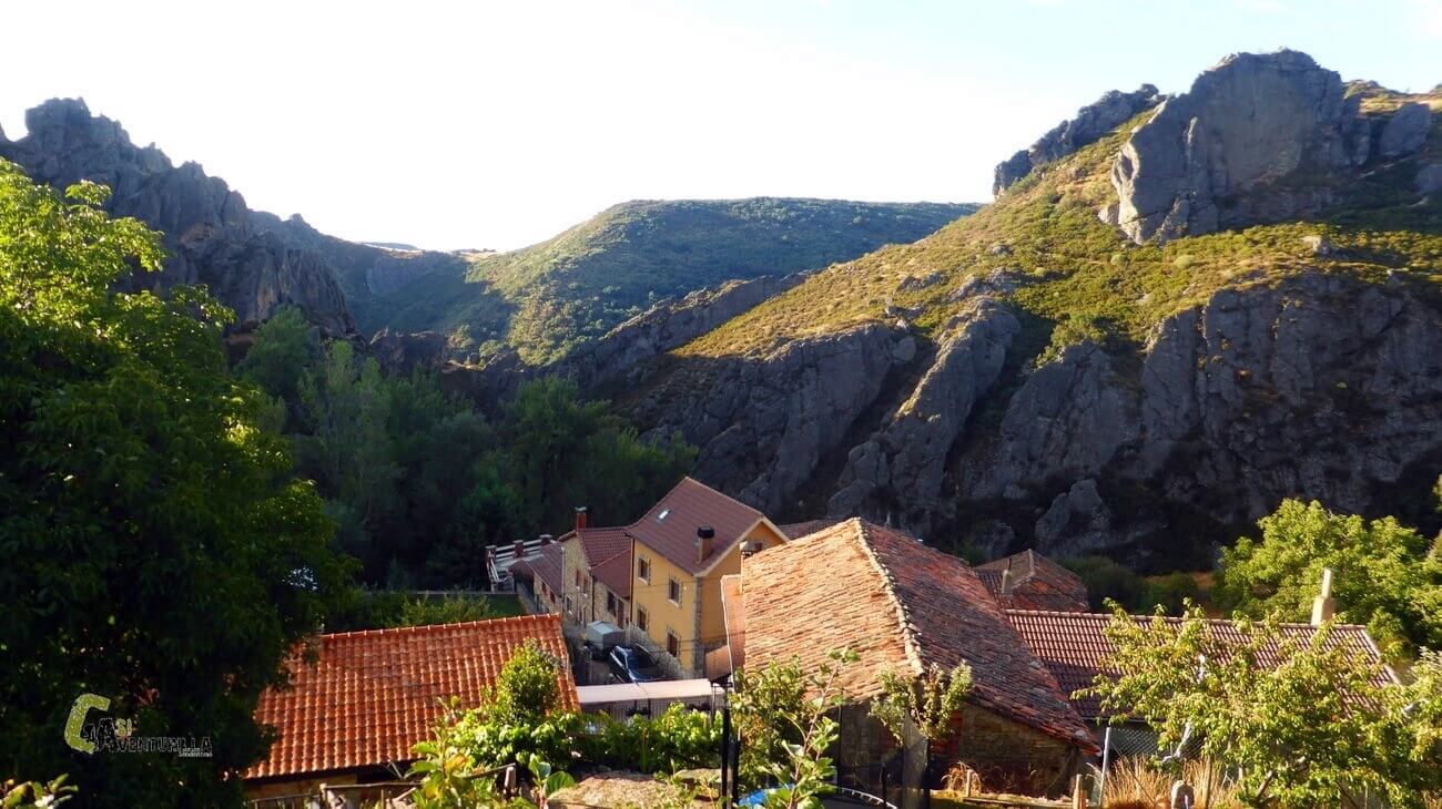 Paisaje desde Valdorria pueblo