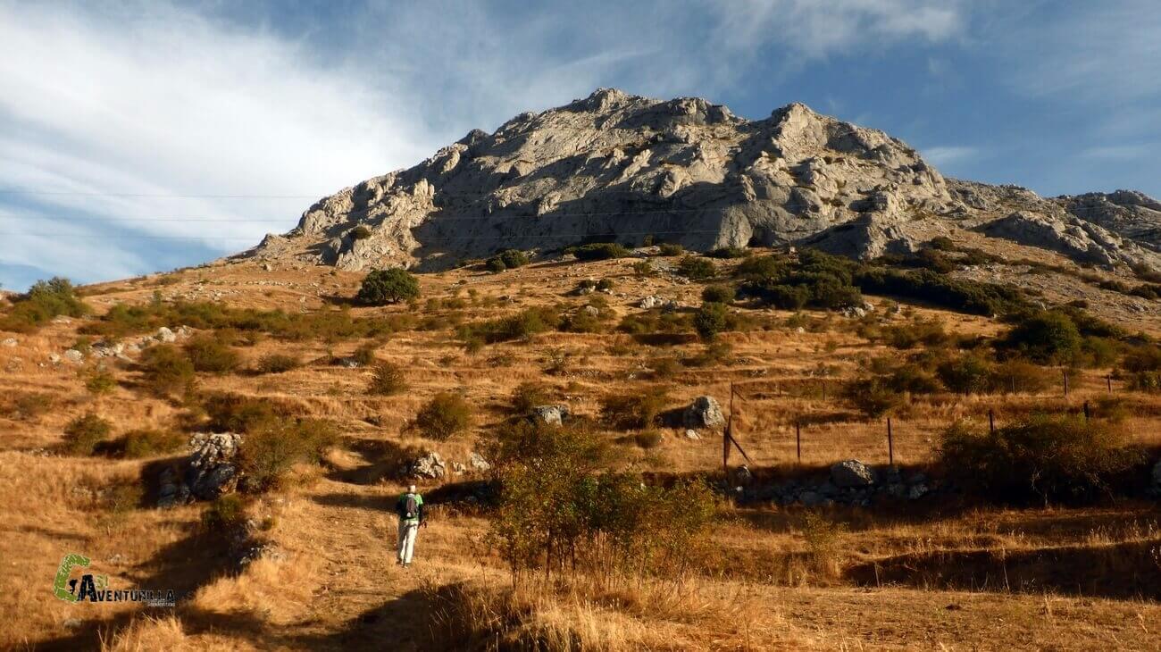 Subiendo al pico Valdorria