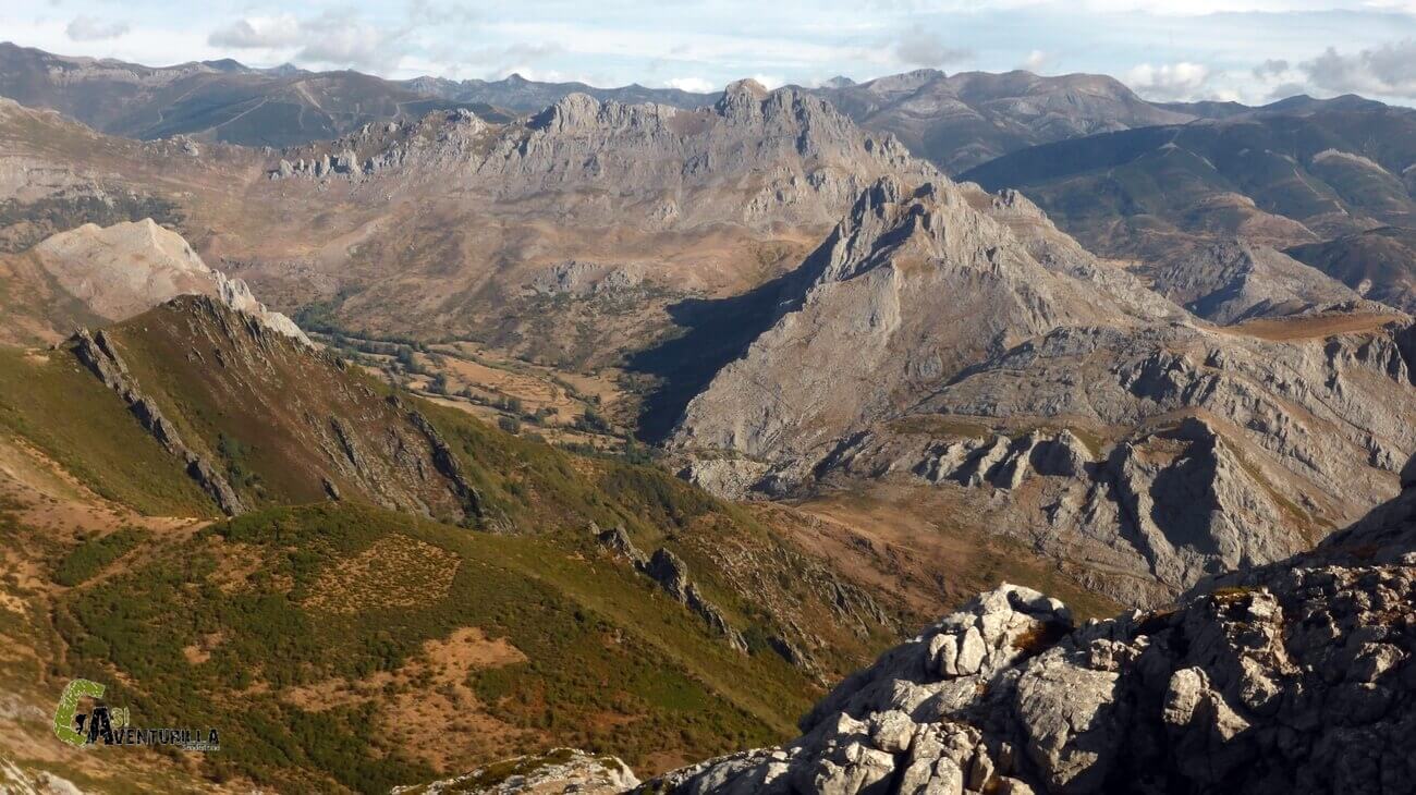 Vistas desde el pico Valdorria
