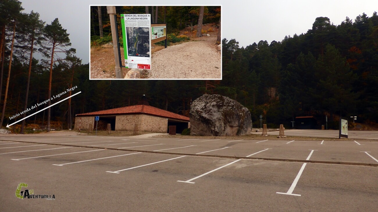 Plazas de parquin en laguna Negra soriana