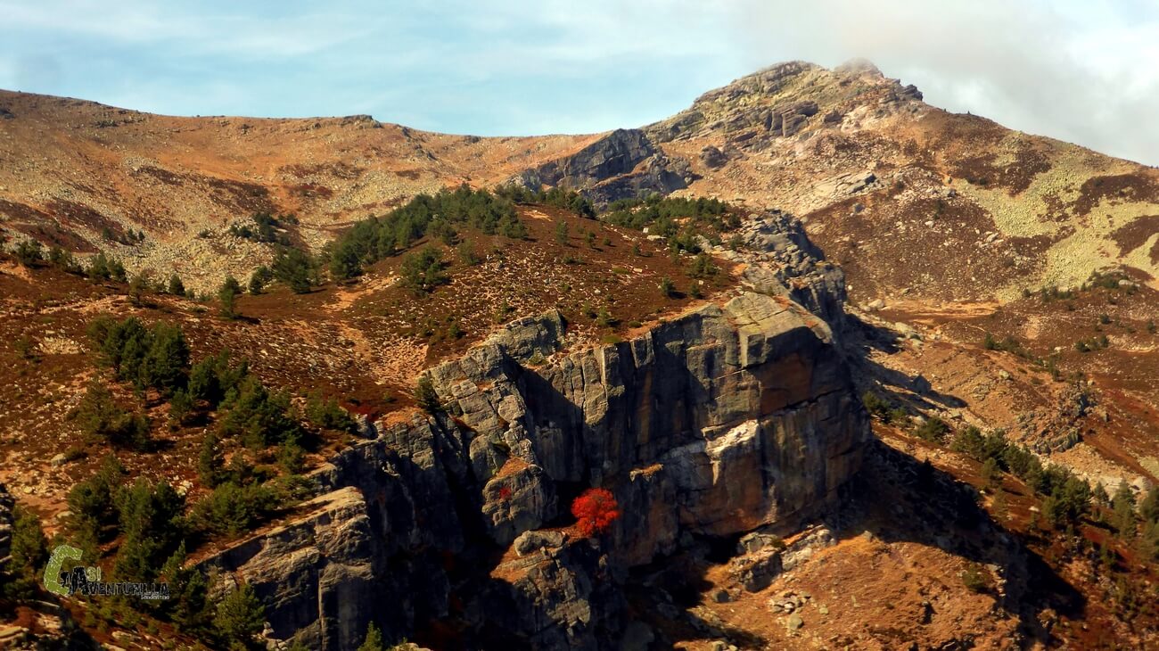 El pico Urbion desde los cortados del Zurraqin