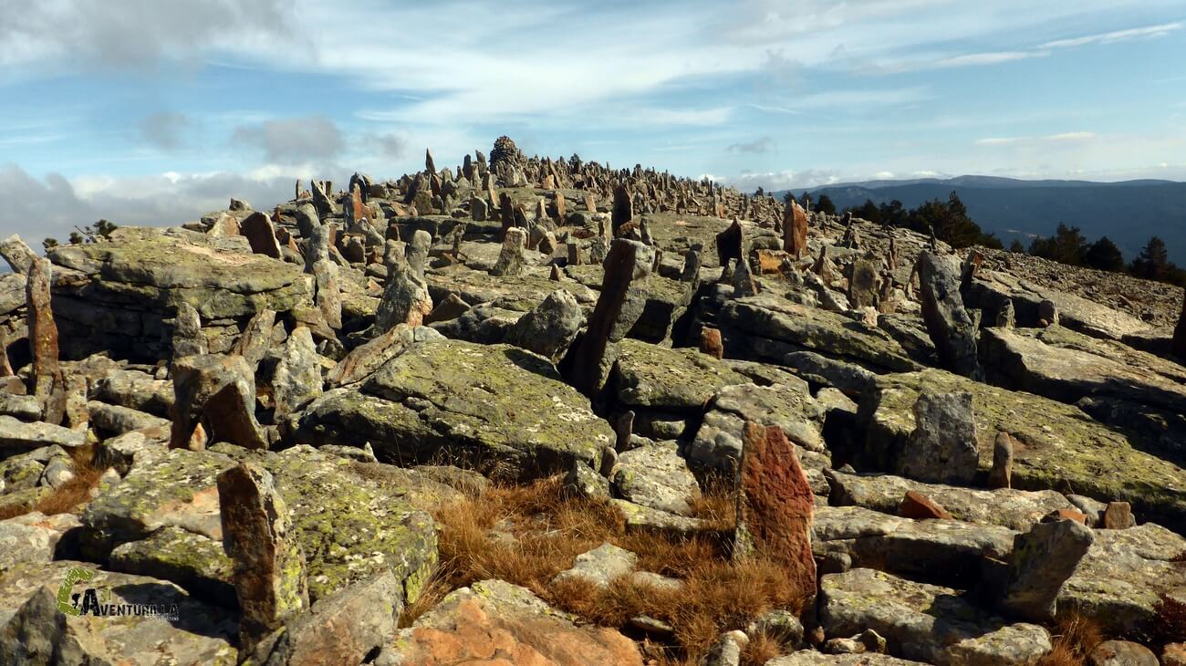 Cerro antes de llegar al Zurraquin