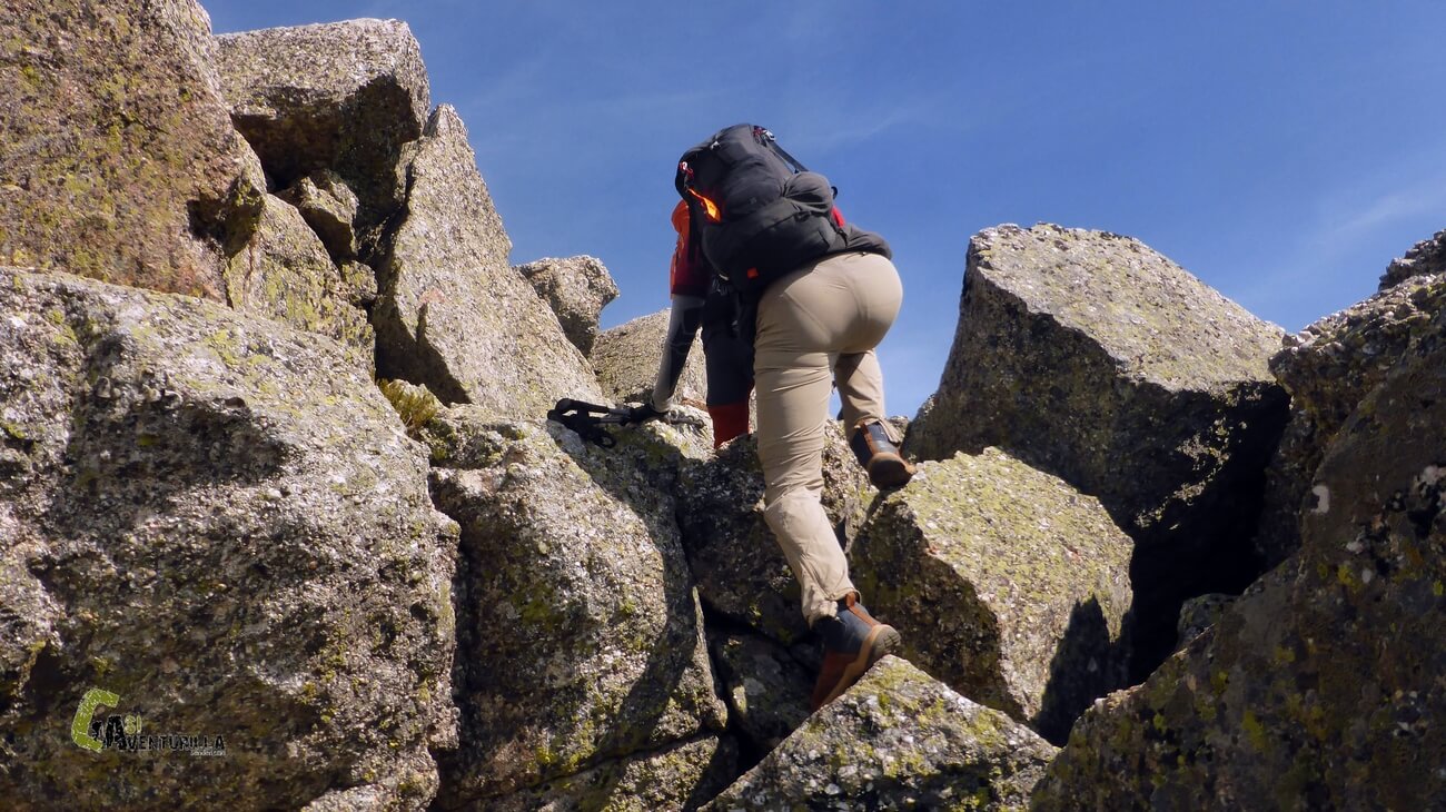 Ascendiendo el risco Zurraquin