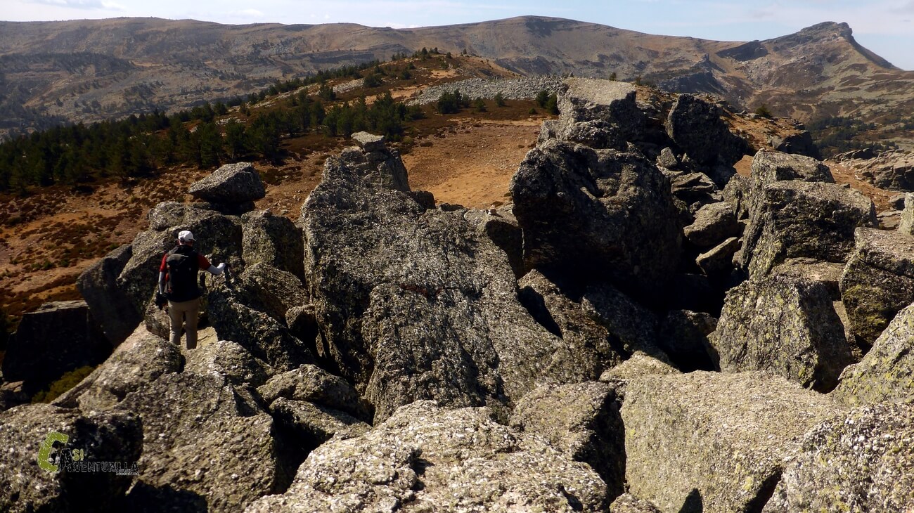 Descendiendo del risco zurraquin