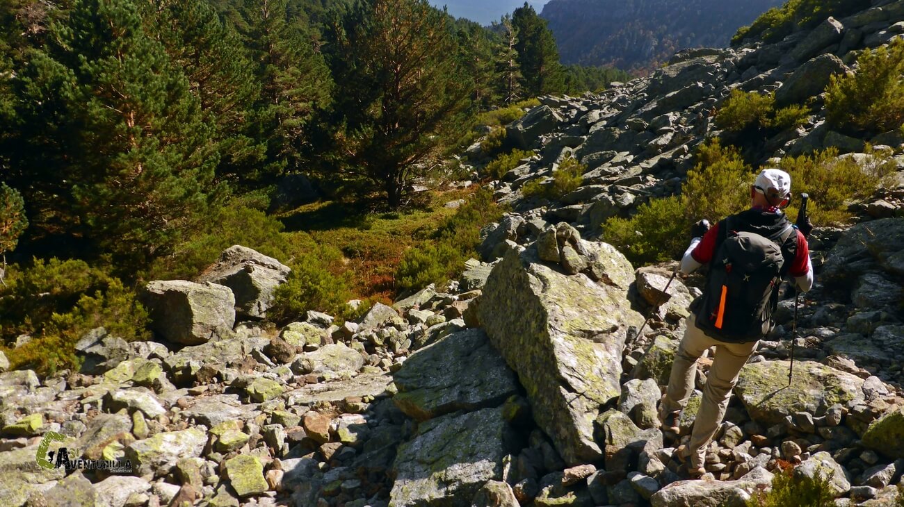 Bajando desde el risco Zurraquin