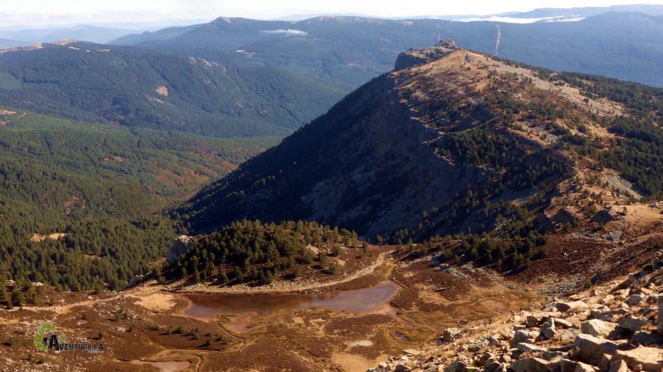 Vistas desde la cima de Llanos de la Sierra