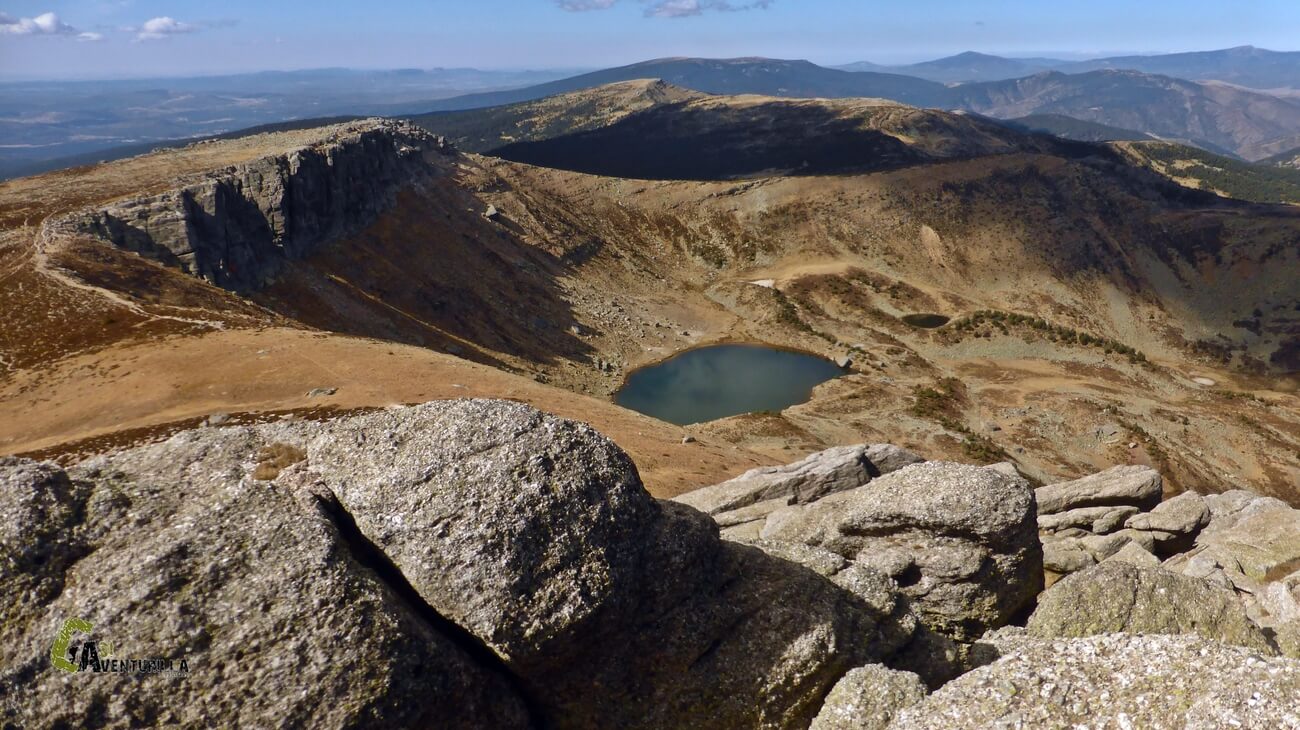 Laguna de Urbion desde la cima