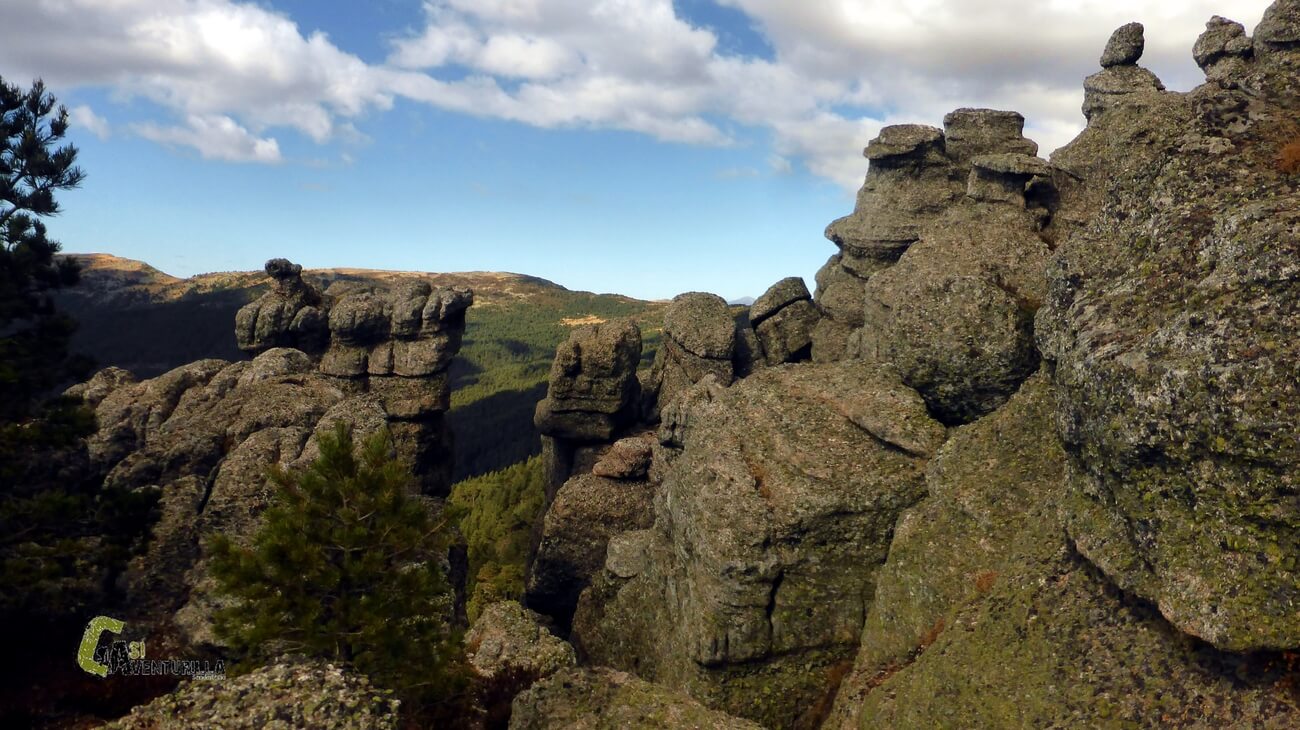 Caos de rocas en Ambascuerdas
