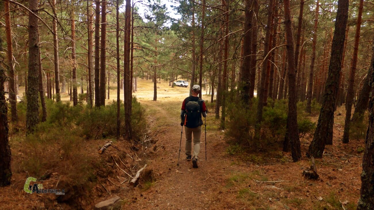 Terminando la ruta en Paules Altas