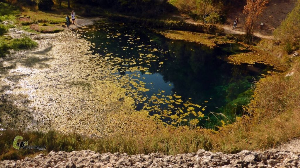 La Fuentona de Muriel desde arriba
