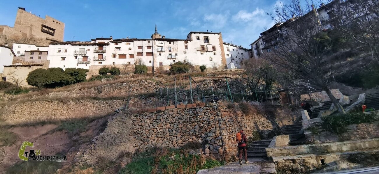 Alcalá de la Selva desde la parte baja