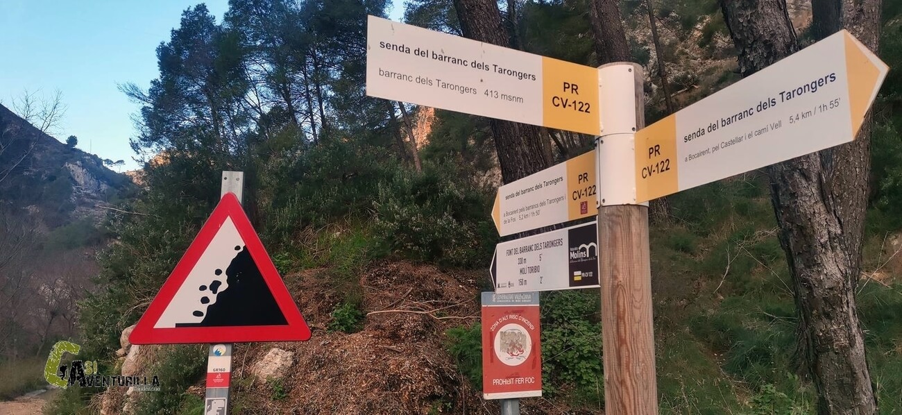 Paneles del PR-CV 122