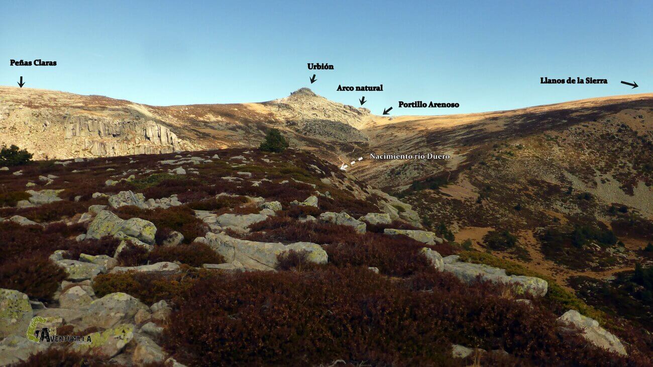 Vistas desde la cima del Rason