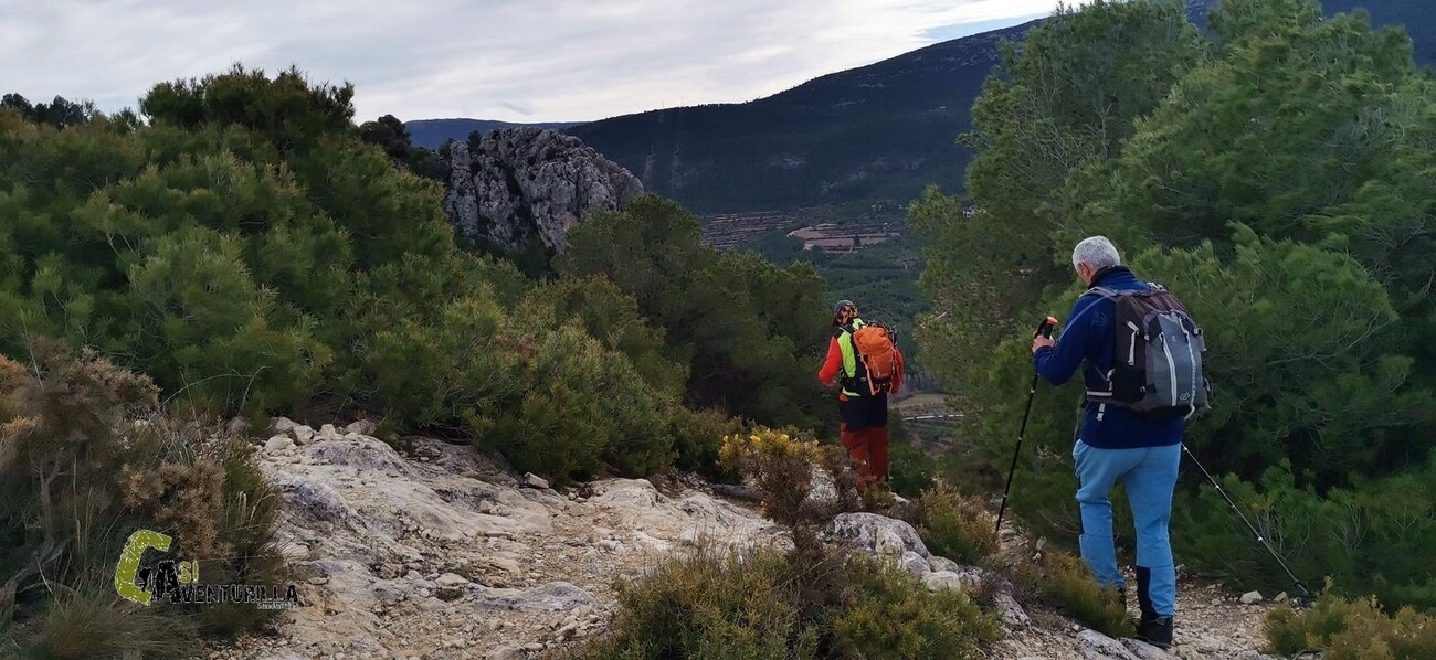 De camino al poblado ibero de el Castellar