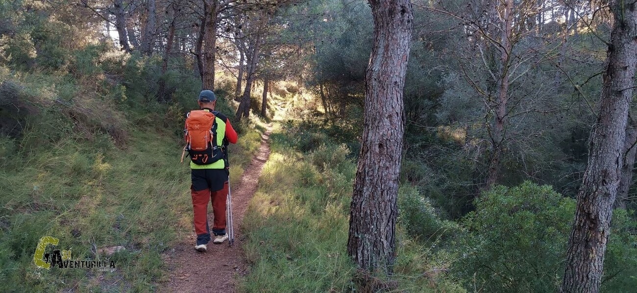 Por el GR 36 hacia l'Ereta