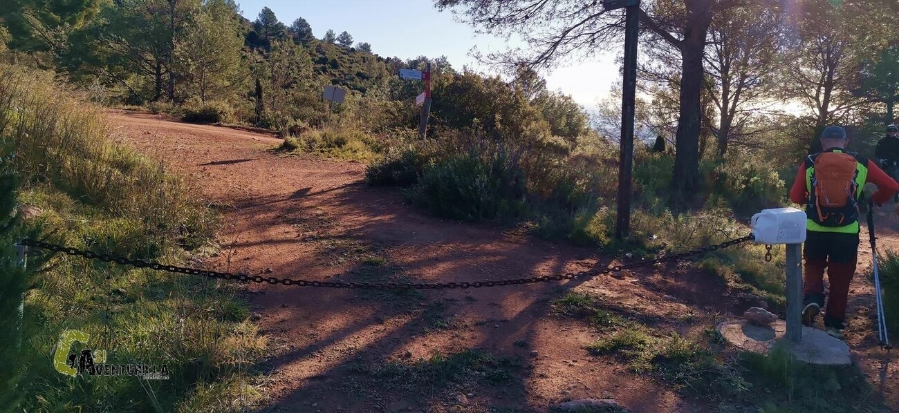 l'Ereta en el recorrido del GR 36