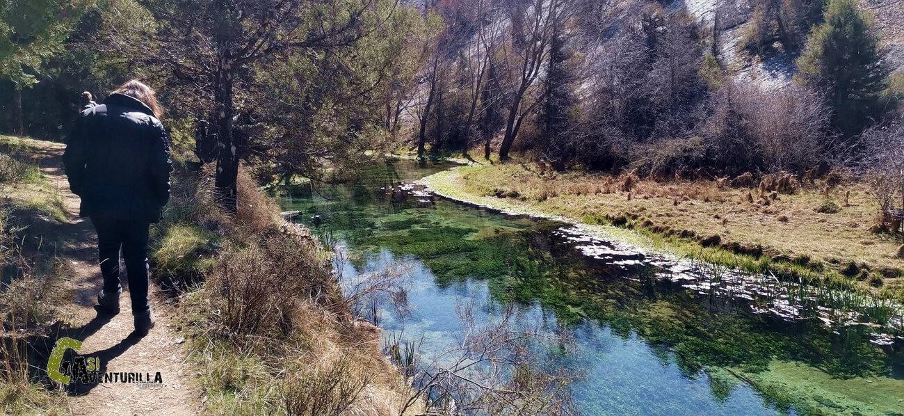 Sendero junto a la Fuentona de Muriel