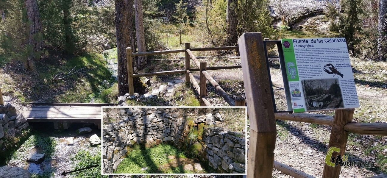 Fuente de las Calabazas cerca de la Fuentona
