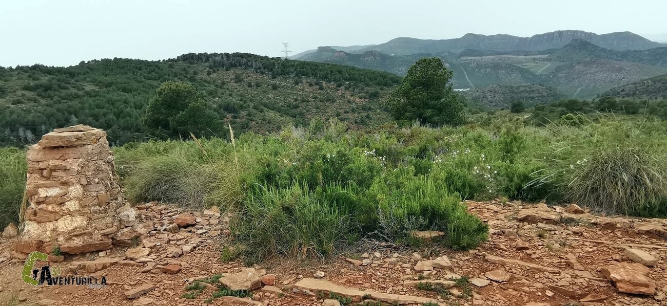 Desde la parte alta de la Peñas de Guaita