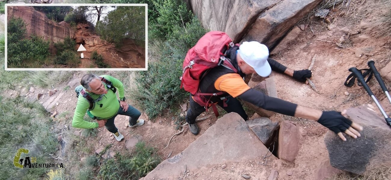 Trepada para subir al Monte Picayo