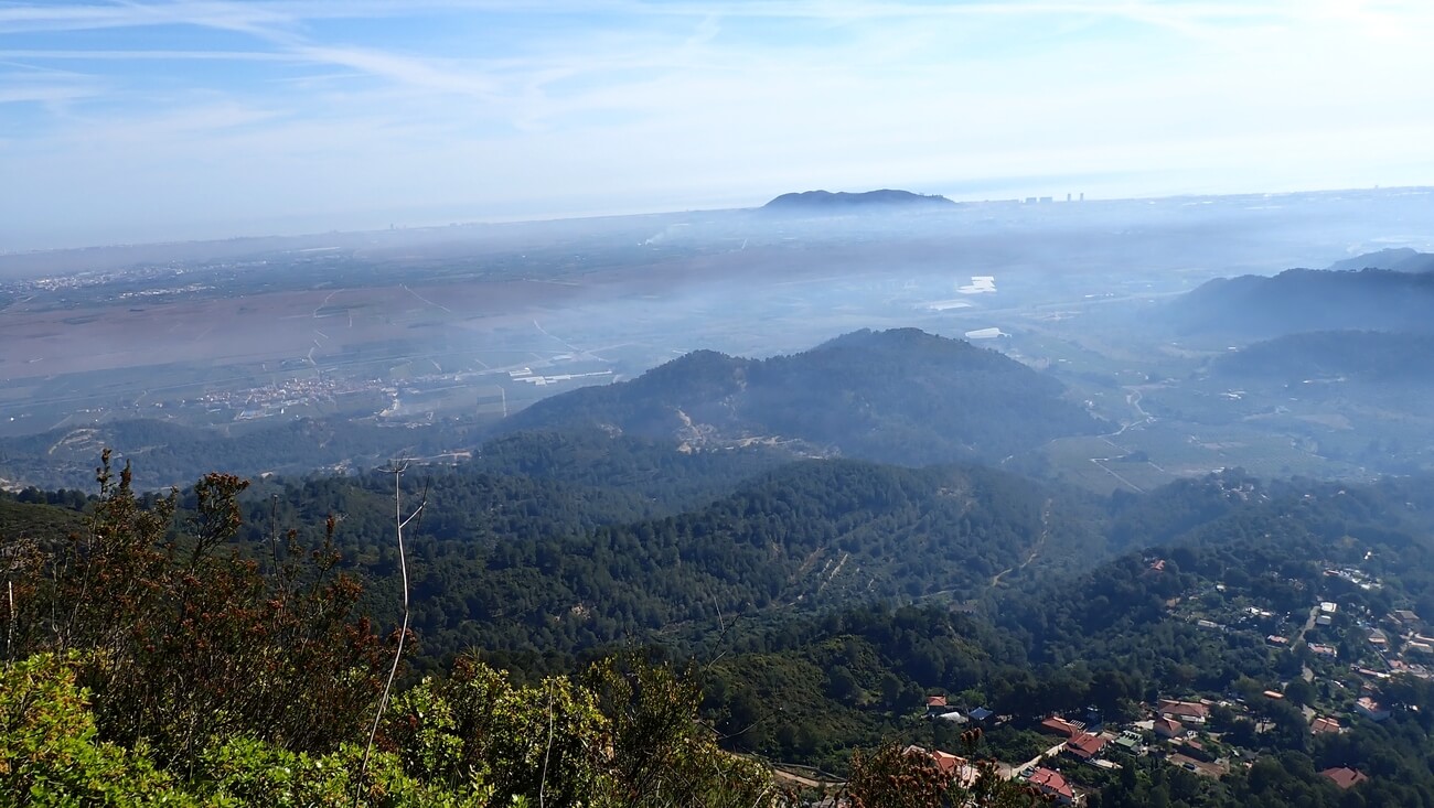 Vistas desde la sierra de Corbera