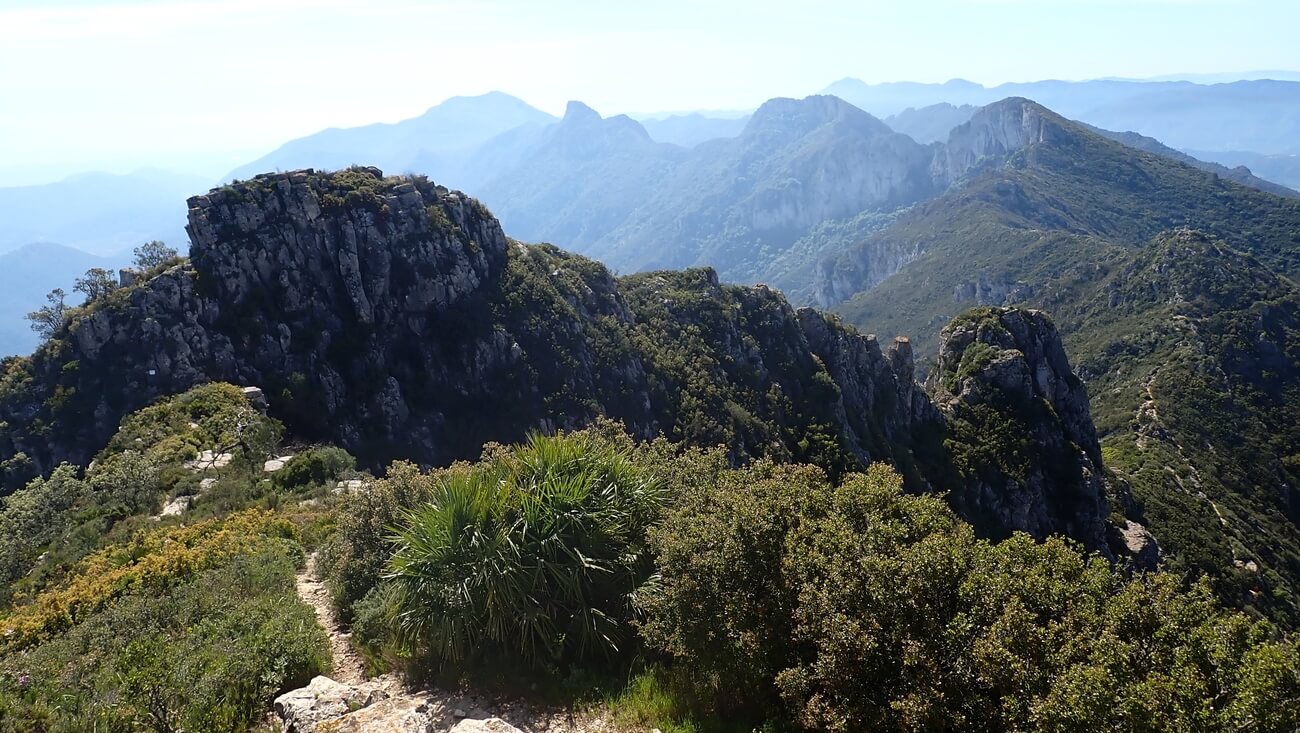 Panoramica una vez en el Cavall Bernat