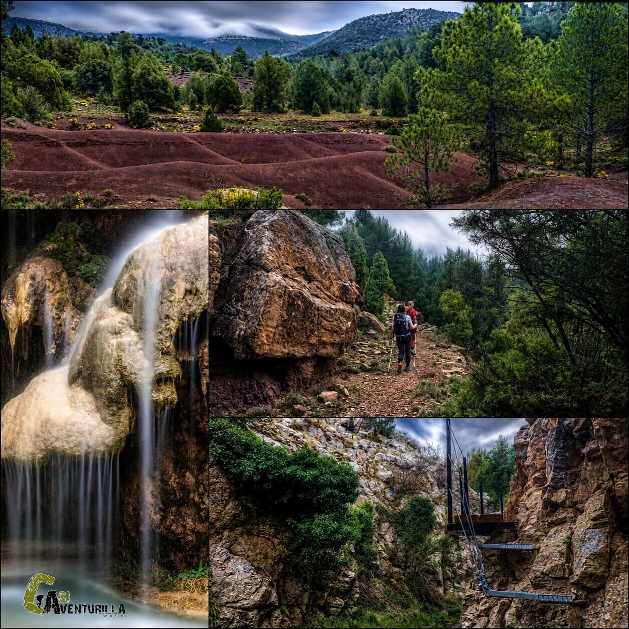 Composicion de la septima travesia de la sierra de Gudar