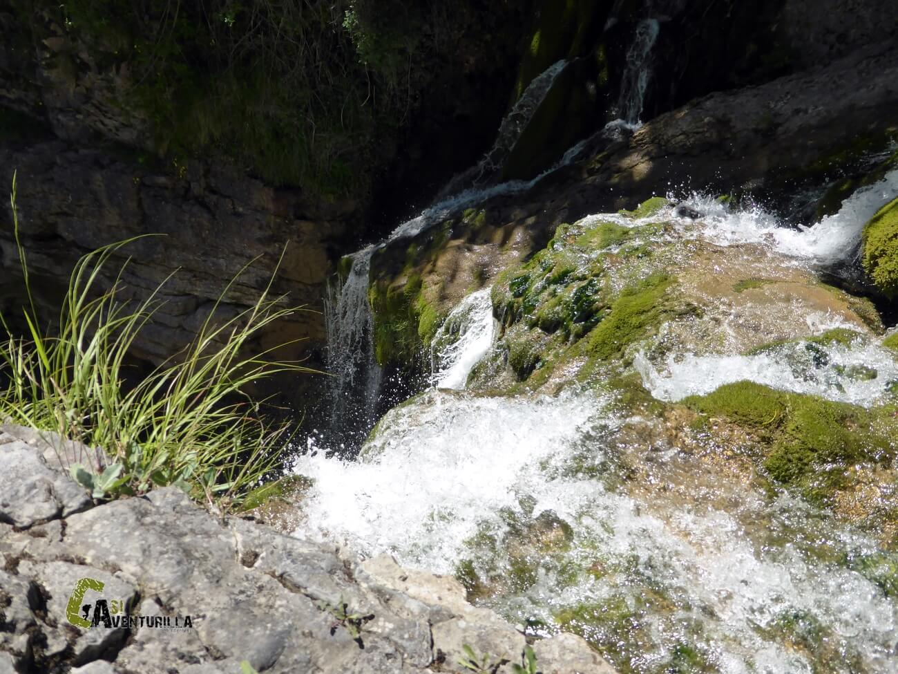 cascada de Aso desde arriba
